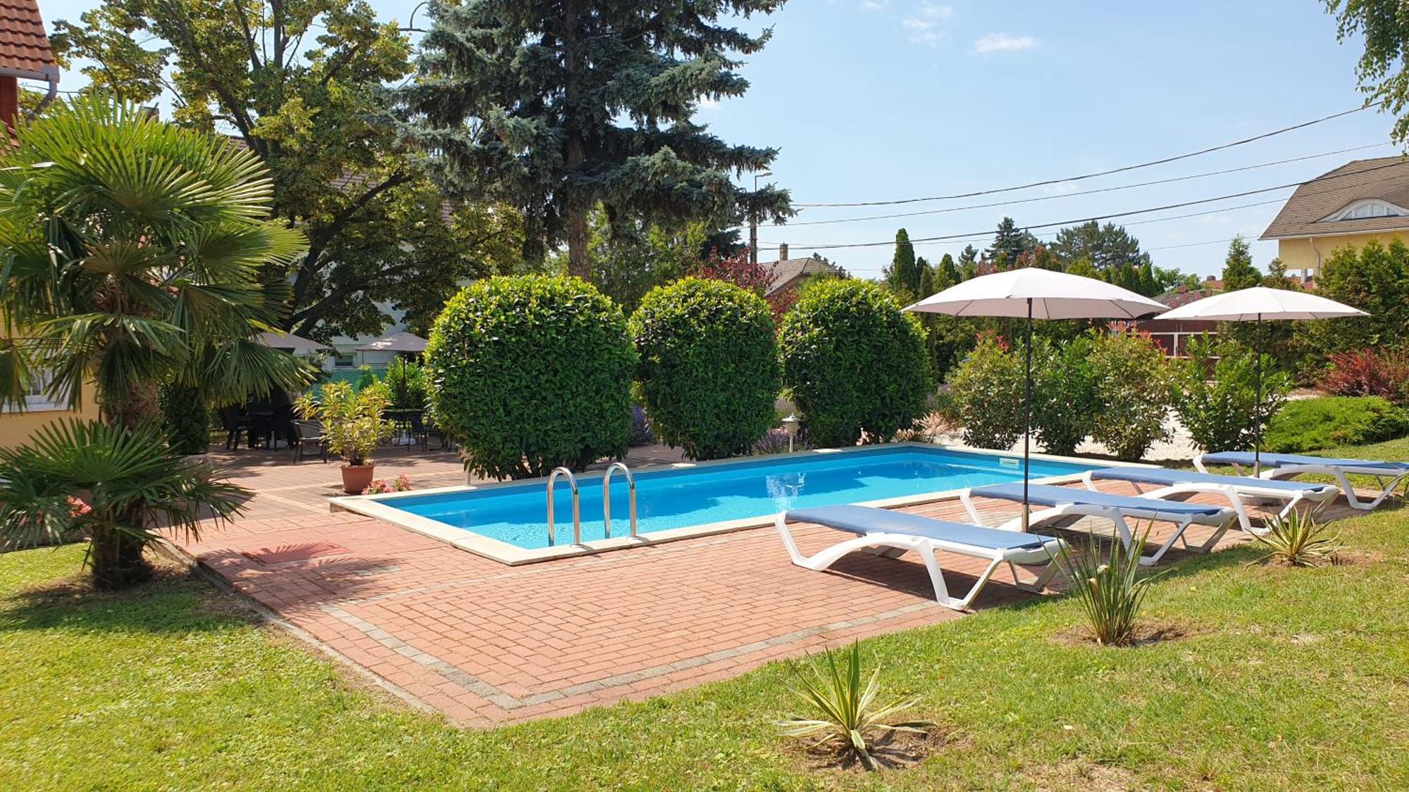 Eden Villa Apartmanhaz Balatonfured Bagian luar foto